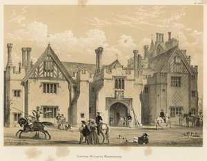 Compton Wynyates, Warwickshire by Joseph Nash