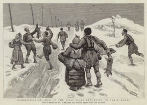 Demobilisation! Men of the First Class returning to their Homes