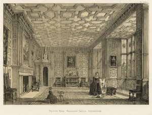Drawing Room, Broughton Castle, Oxfordshire