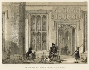Entrance to the Hall, Sutton Place, Near Guildford, Surrey