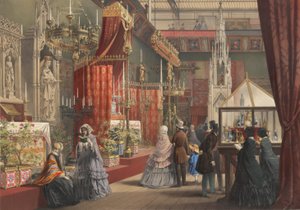 Mediaeval Court: The Great Exhibition of 1851, 1854 by Joseph Nash