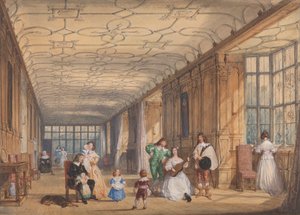 The Long Gallery, Haddon Hall, Derbyshire