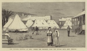 The Victoria Hospital at Suez, Where the Wounded from the Soudan Have Been Treated by Joseph Nash