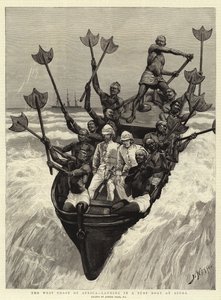 The West Coast of Africa, Landing in a Surf Boat at Accra