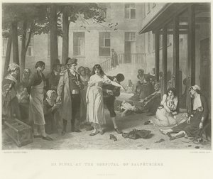 Dr. Pinel at the hospital of Salpêtrière