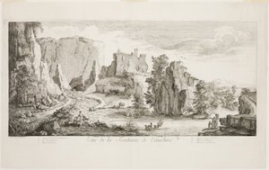 View of the Fountain of Vaucluse by Joseph Parrocel