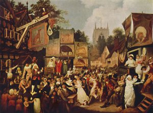 A Village Fair, 1942 by Joseph Parry