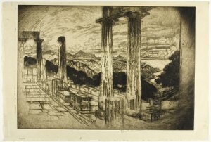 Aegina by Joseph Pennell