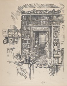 Book-Room at Dr. Wister