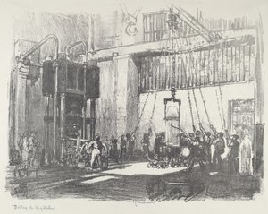 Bottling the Big Shell by Joseph Pennell