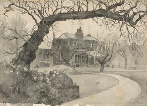 Chelsea Rectory by Joseph Pennell