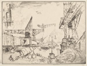 Cranes at Duisburg