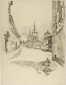Its Streets are Wide and Silent by Joseph Pennell