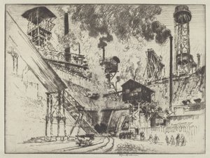 Mouth of the Mine, Ruhrort near Oberhausen