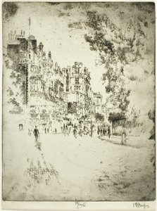 Park Lane by Joseph Pennell