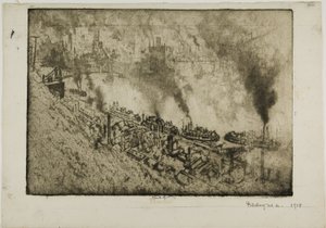 Pittsburg, No. II by Joseph Pennell