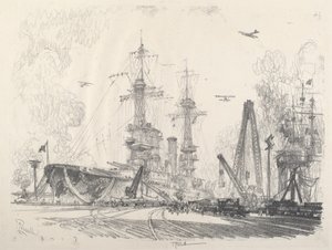 Ready to Start by Joseph Pennell
