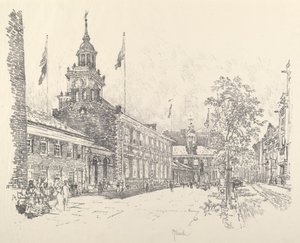 State Buildings by Joseph Pennell