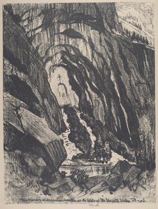 The Cathedral Door by Joseph Pennell
