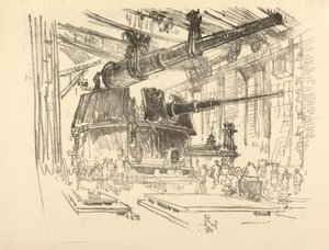 The English War Series: W. 448 Fitting Guns in Turrets