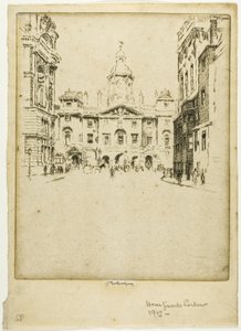 The Horse Guards by Joseph Pennell