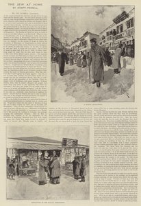 The Jew at Home, by Joseph Pennell by Joseph Pennell