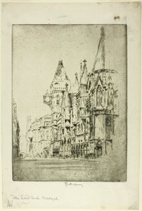 The Law Courts by Joseph Pennell