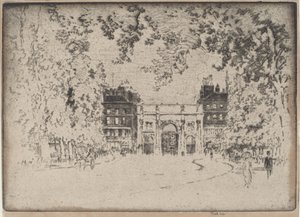The Marble Arch by Joseph Pennell