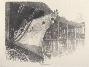 The Prow by Joseph Pennell