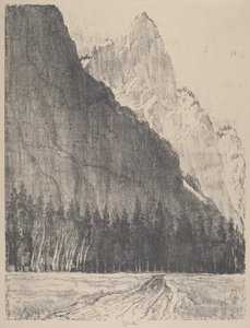 The Sentinel by Joseph Pennell