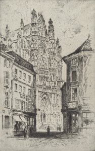 The Transept, Beauvais, 1907 by Joseph Pennell