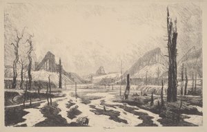 Valley of Desolation by Joseph Pennell