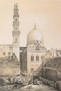 Mosque and Tomb of el Ghury, Cairo by Joseph Philibert Girault De Prangey