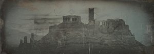Western Approach to the Acropolis, Athens by Joseph Philibert Girault De Prangey