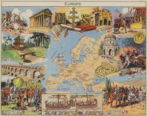Europe by Joseph Porphyre Pinchon