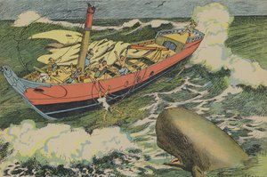 Jonah and the Whale by Joseph Porphyre Pinchon
