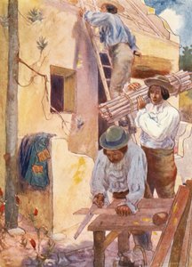 Huguenots Building Their Homesteads