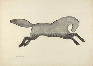 Horse Weather Vane by Joseph Rothenberg