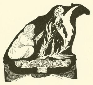 The Djinn Making the Beginnings of the Magic that Brought the Humph to the Camel