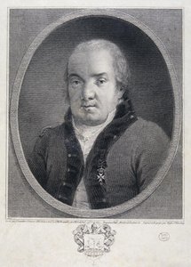 Portrait of the architect Giacomo Quarenghi by Joseph Saunders