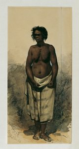Native Woman from Woolongong (Wollongong), Australia by Joseph Selleny