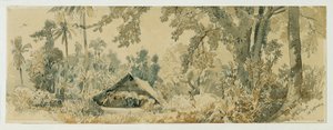 Native Hut on the Island of Puinipet (Ponape), Caroline Islands