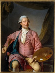 Portrait of the Painter Joseph Marie Vien by Joseph Siffred Duplessis