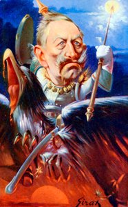 Kaiser Wilhelm II - Caricature by Sirat by Joseph Sirat