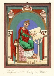 Wulstan II (or Wulfstan), Archbishop of York by Joseph Strutt