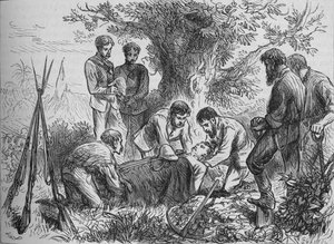 Funeral of Eyre, c1880