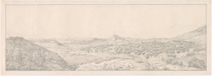 Panorama toward Athens from the Garden of Aphrodite
