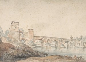 Ponte Molle, Rome, 18th century