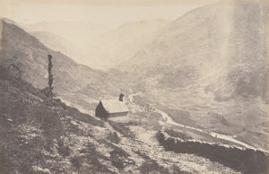 Valley of Bosost taken from the Chapel of San Antonio, 1853
