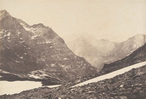 View of the Maladetta and the Mountains from the Top of the Vénasque Pass